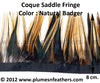 Coque Saddle Badger Fringe 8cm