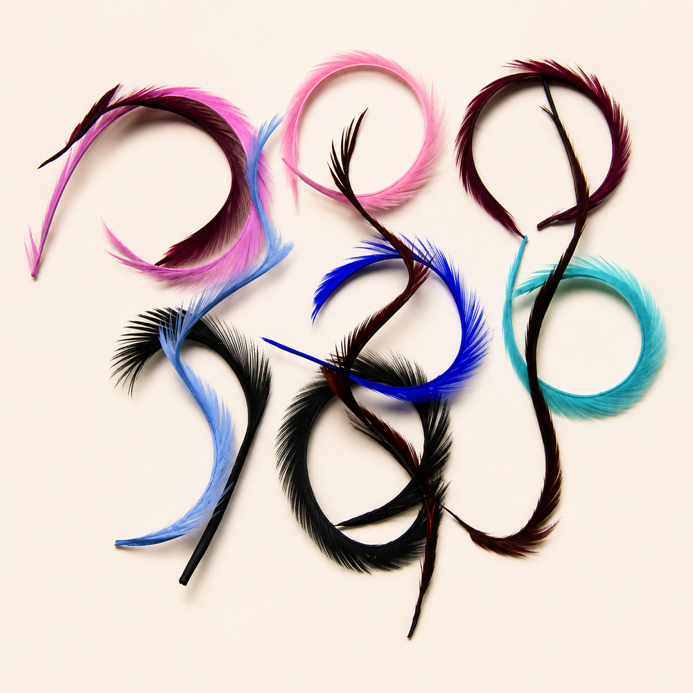 Dyed Goose Biots Loose- 1/2 Oz. Pack