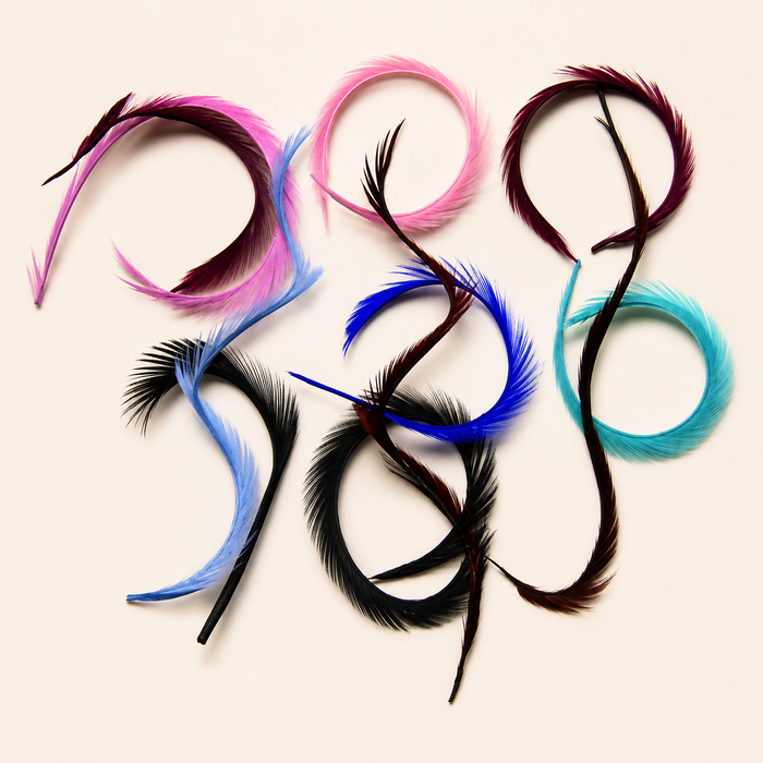 Dyed Goose Biots Loose- 1/2 Oz. Pack