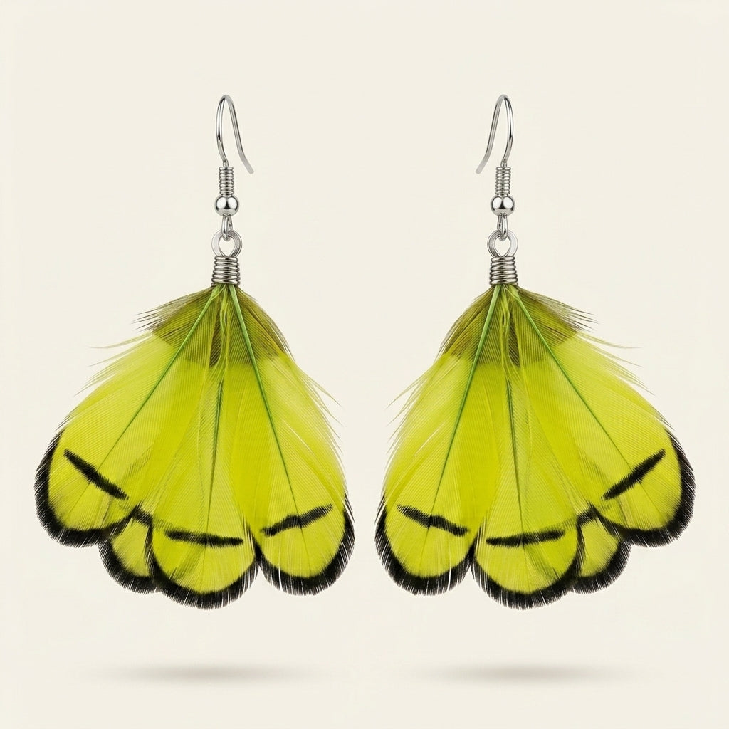 Dyed Lady Amherst Earrings