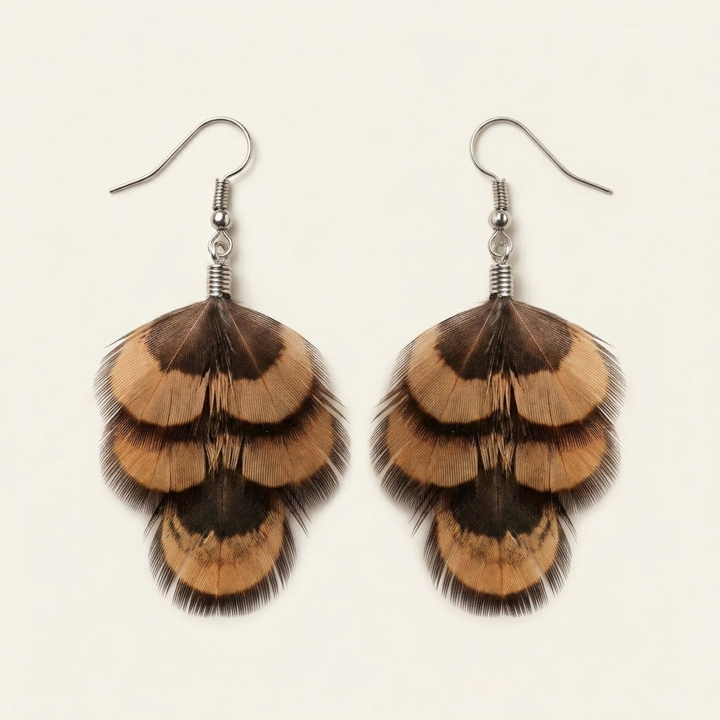 Reeves Pheasant Earrings