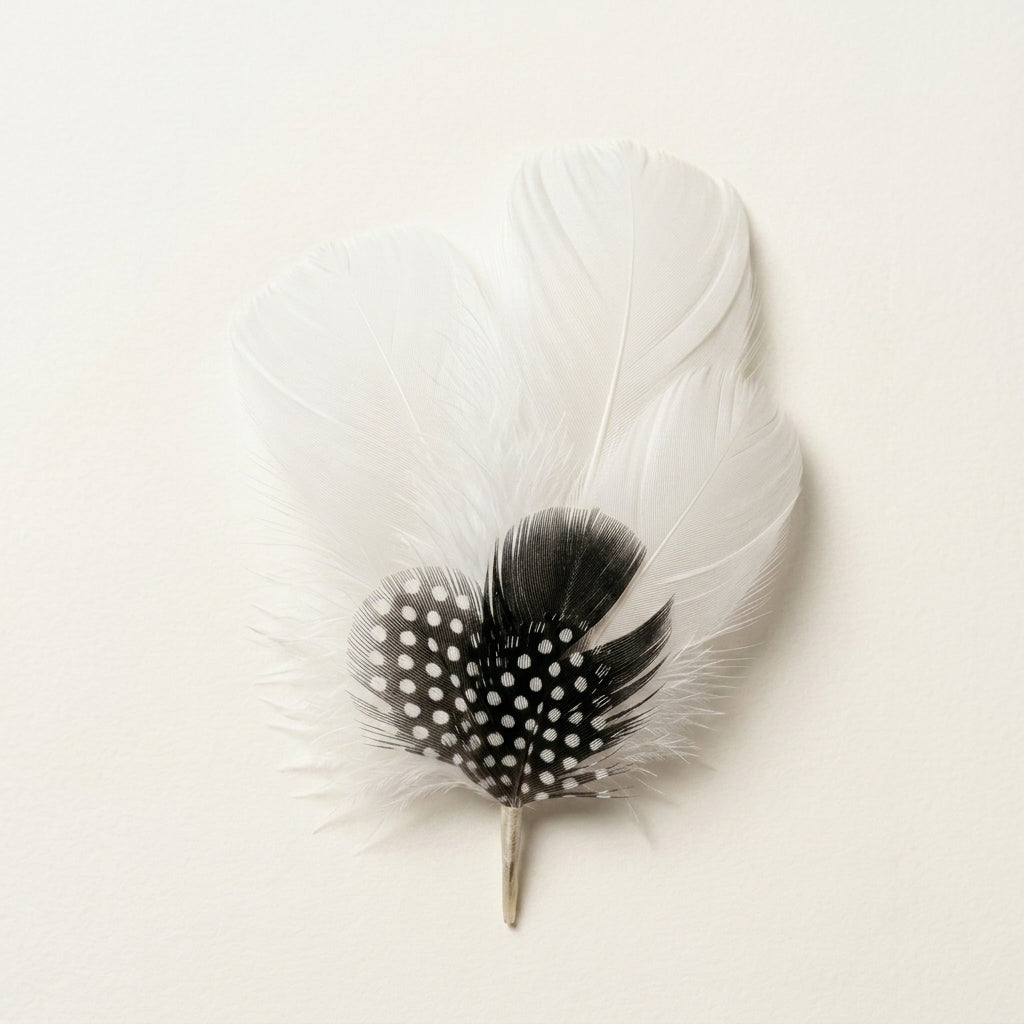 Pheasant, Turkey & Guinea Plumage Feather Hat Pin