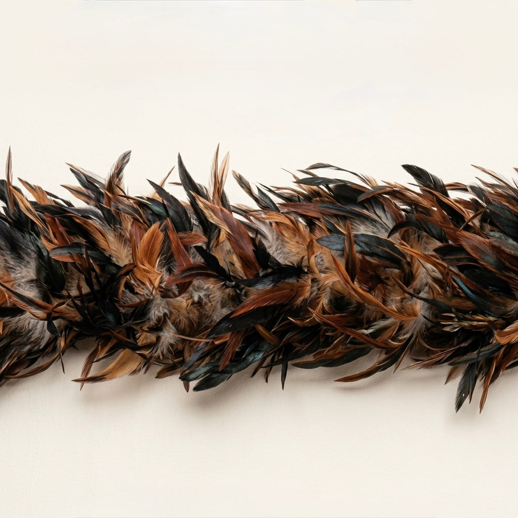 Half Bronze Coque Feather Boa — 200g