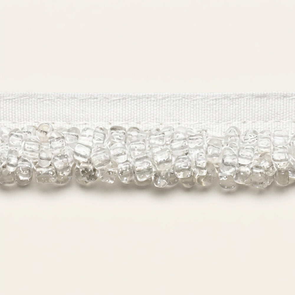 Glass Bead Trim White