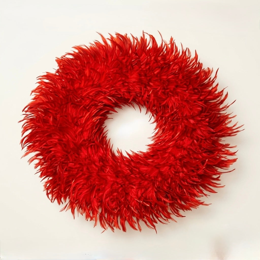 Feather Wreath Coque Saddle '1'