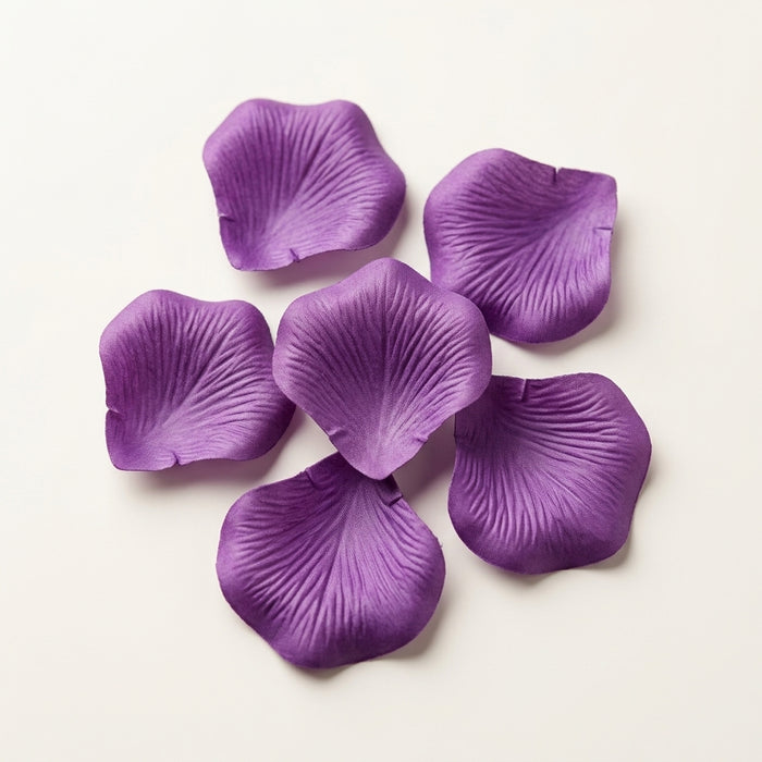 Faux Paper Rose Petals – Vivid Violet