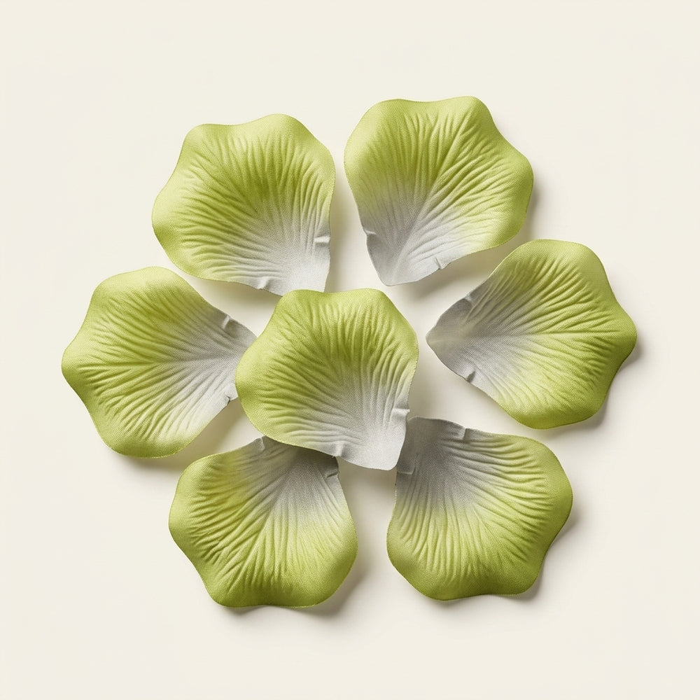 Paper Faux Rose Petals – Sage Green