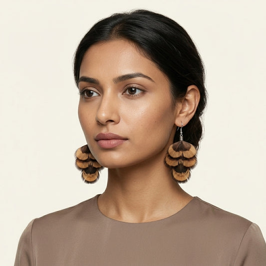 Reeves Pheasant Earrings
