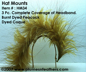Natural Strung Badger Saddle Feathers +4" ½ Oz.