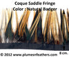 Coque Saddle Badger Fringe 8cm