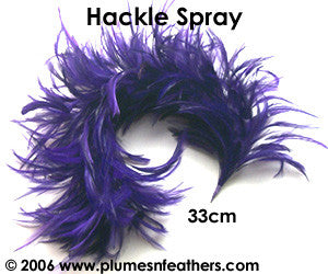 Stripped Hackle Spray 4"