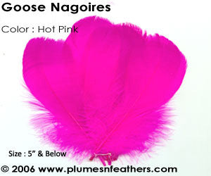 Goose Nagoires Strung Dyed 5" & Below ½ Oz