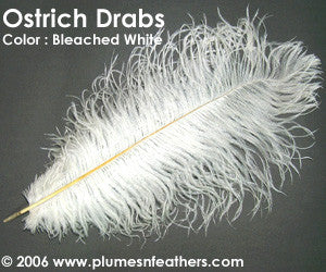 Bleached White Drabs 16"/19"