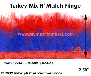 Marabou Mix N' Match Feather Fringe III