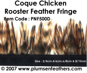Coque Red Chinchilla Fringe 6/8cm