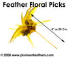 Feather Floral Pick PNFFP01