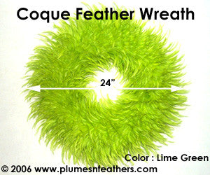 Feather Wreath Coque Saddle '10'